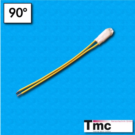 Protettore termico C1B - Temperatura 90°C - Cavetti Radox 100/100 mm - Portata 2,5A