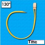 Protecteur thermique C1B - Temperature 130°C - Cables Radox 300/300 mm - Courant nominal 2,5A