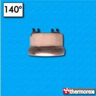 Thermostat TK24 140°C - Contacts normalement fermés - Cosses à souder