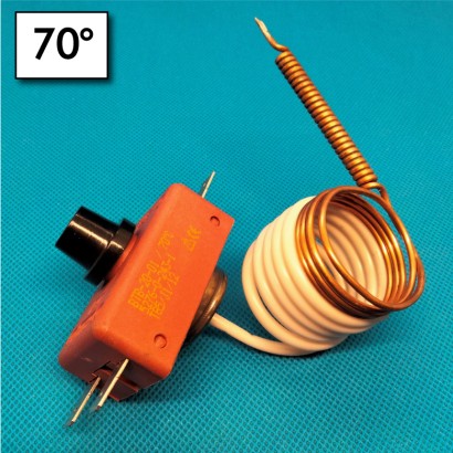 Bulb thermostat - 70°C -...
