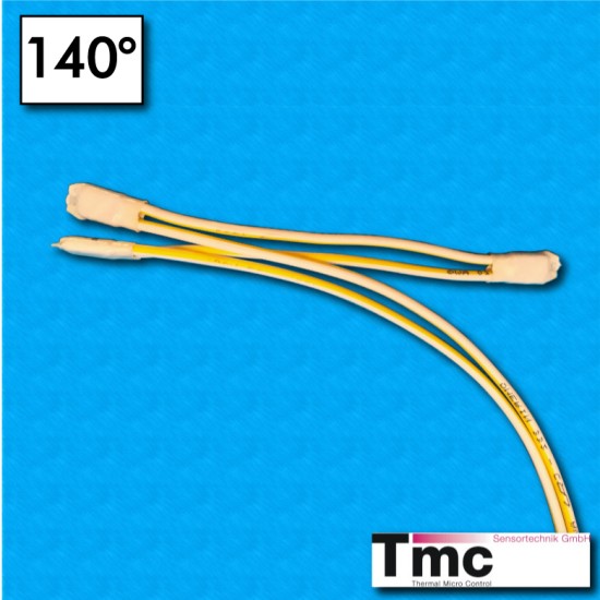 Protettore termico C4B - Temperatura 140°C - Cavetti Vapren 300/100/100/300 mm - Portata 2,5A