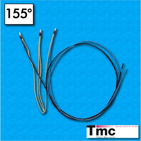 Sonda termica PTC MF1 a terna - Temperatura 155°C - Cavetti 500/200/200/500 mm