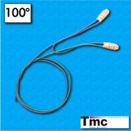 Protecteur thermique C1B - Temperature 100°C - Cables FEP 350/150/350 mm - Courant nominal 2,5A