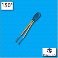 Thermal protector AM03 - Temperature 150°C - Cables 50/50 - Rated current 2,5A