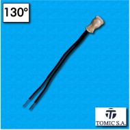 Protecteur thermique AD02 - Temperature 130°C - Cables 100/100 mm - Courant nominal 2,5A