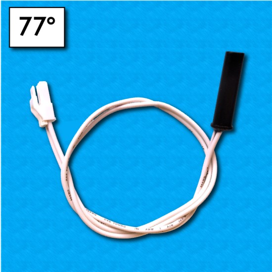 Termofusibile assemblato TF1-WHI1 - Temperatura 77°C - Compatibile con W10257565